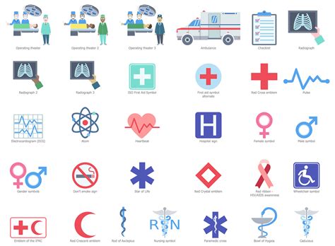 Medical Symbols And At Judy Canup Blog