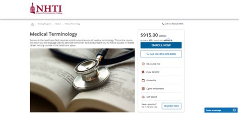 Medical Terminology Course