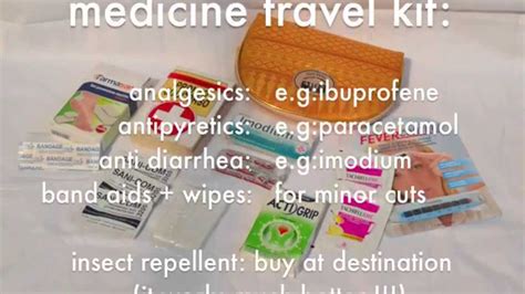 Medicine Travel Kit Be Prepared For Any Emergency On Your Trip Youtube Medicine Travel Kit Be Prepared For Any Emergency On Your Trip Youtube