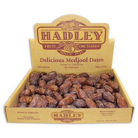 Medjool Dates Box 5Lbs Hadley Fruit Orchards