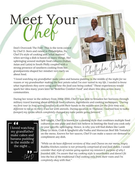 Meet The Chef