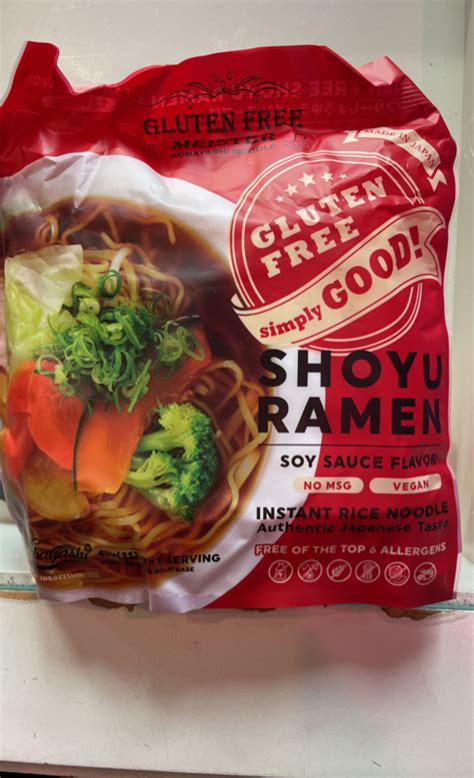 Meister Gluten Free Shoyu Ramen Soy Sauce Flavor Fig App