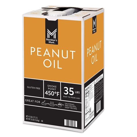 Member S Mark Peanut Oil 35 Lbs Samsclub Com Member S Mark Peanut Oil 35 Lbs Samsclub Com