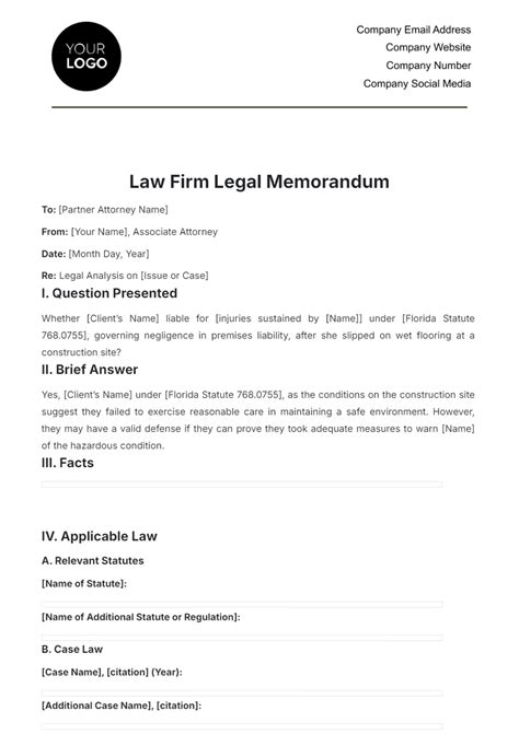 Memorandum Of Law Sample Format Master Of Template Document Memorandum Of Law Sample Format Master Of Template Document