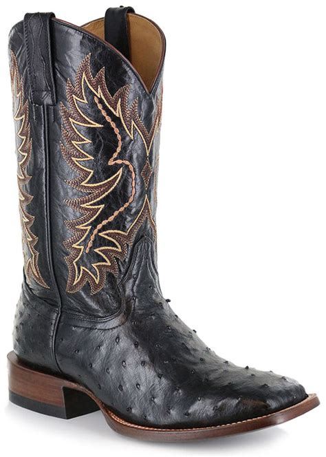 Men Amp 39 S Full Quill Ostrich Boots Sheplers