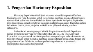 Mendesain Teks Hortatory Exposition Tips Untuk Membuat Teks Hortatory