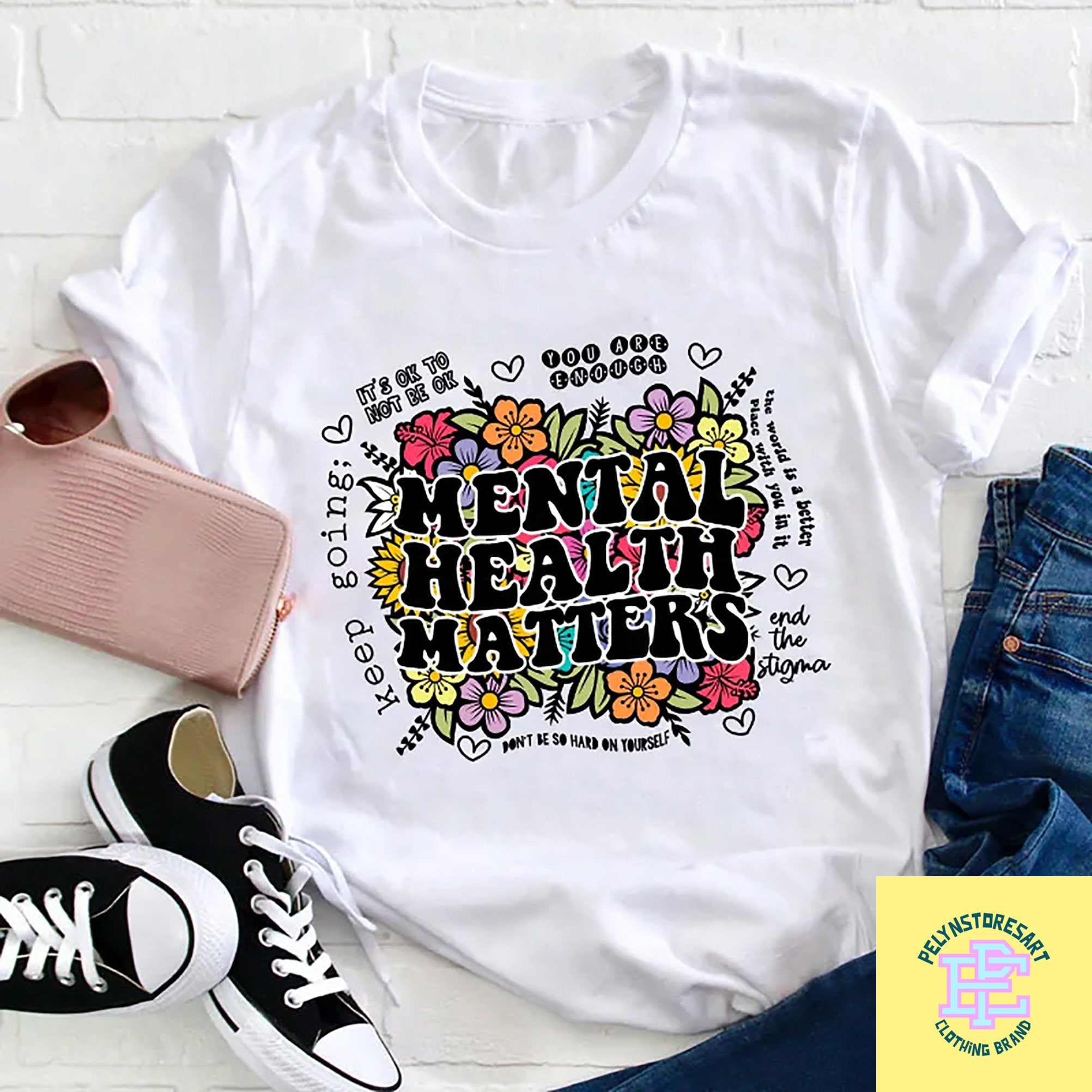 Mental Health Matters Motivational Shirt Mental Health Etsy