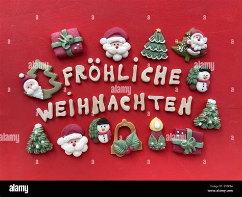 Frohe Weihnachten Merry Xmas German