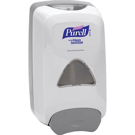 Metal Wall Mount For Purell Hand Sanitizer Dispensers White Antibacterial Finish Usa