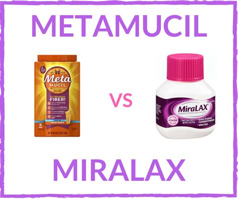 Metamucil Vs Miralax A Head To Head Match Up That Reviews Miralax And Metamucil Vs Miralax A Head To Head Match Up That Reviews Miralax And
