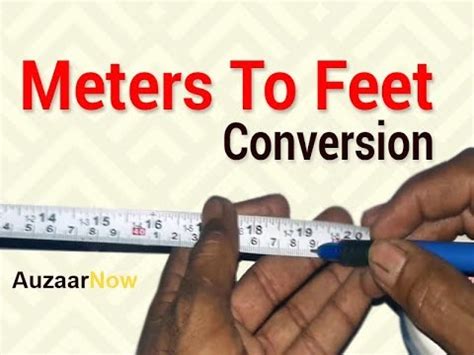 Meters To Feet Conversion In Daily Life Examples Youtube