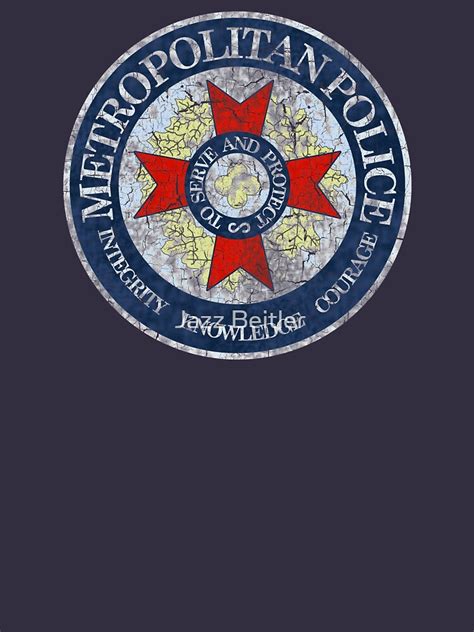 Metropolitan Police Sticker For Sale By Imsecretlygeeky Redbubble