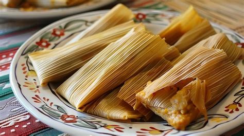 Mexican Food Wrapped In Corn Husk Photos And Premium High Res Pictures
