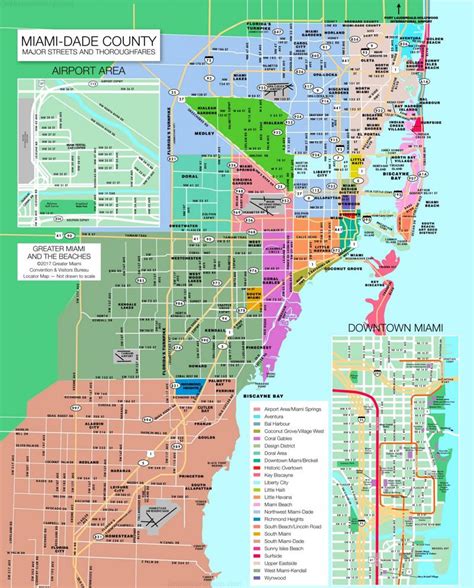 Miami Dade County Fl Wall Map Shop City County Maps Ultimate Globes