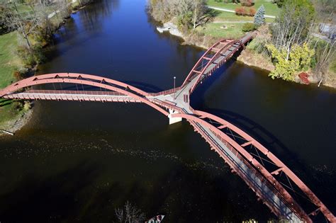 Michigan Marvels The Tridge Of Midland Michigan Marvels The Tridge Of Midland