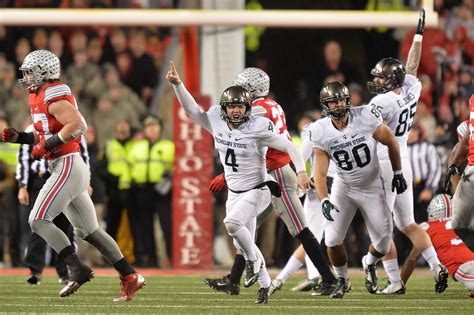 Michigan State Ohio State Rivalry Best In College Football The Only