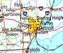 Michigan Tourist Attractions Detroit Dearborn Maps Pictures