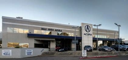 Mile High Acura Colorado: Your Premier Destination for Quality Vehicles