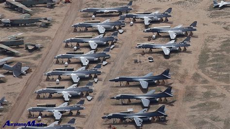 Military Aircraft Graveyard Davis Monthan Air Force Base Tucson Az