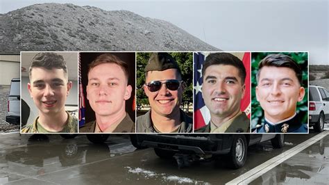 Military Names 5 Marines Killed In Helicopter Crash In California Mountains Https T Co 4A4ujh5y4n