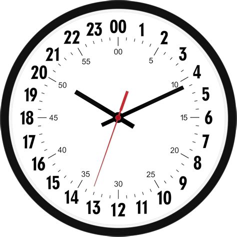 Military Time 24 Hours Led Wall Clock Military World Time Zone Amateur Decor Ebay
