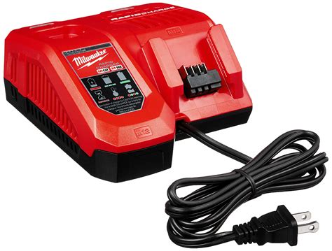Milwaukee M12 And M18 12 Volt 18 Volt Lithium Ion Multi Voltage Rapid Battery Charger 48 59 1808