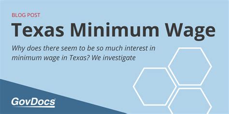 5 Texas Wage Facts