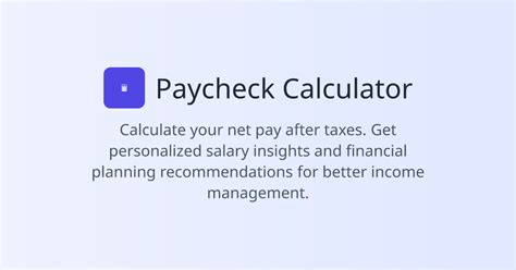 Minnesota Paycheck Calculator Calculate Net Income