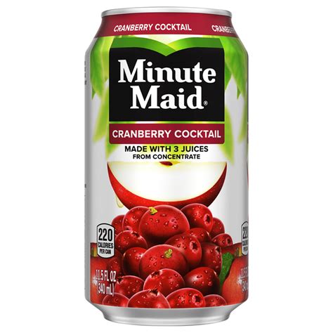 Minute Maid Cranberry Cocktail
