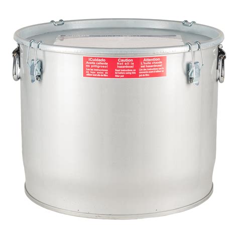 Miroil Filter Pot 35 Lb Oil Capacity Chefequipment Com
