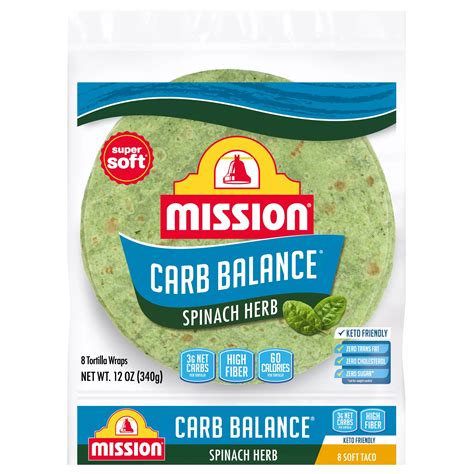 Mission Carb Balance Spinach Wrap 8 Ct Bj Amp 39 S Wholesale Club Mission Carb Balance Spinach Wrap 8 Ct Bj Amp 39 S Wholesale Club