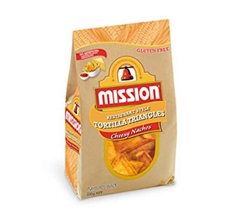 Mission Cheesy Nachos Chips 230G