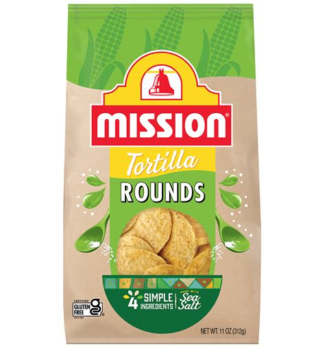 Mission Foods Yellow Round Tortilla Chips 3 Ounces 48 Per Case