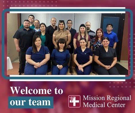 Mission Regional Medical Center On Linkedin Welcome Newteammembers