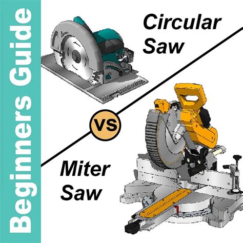Miter Saw Vs Circular Saw A Buyers Guide For Beginners Remodelaholic