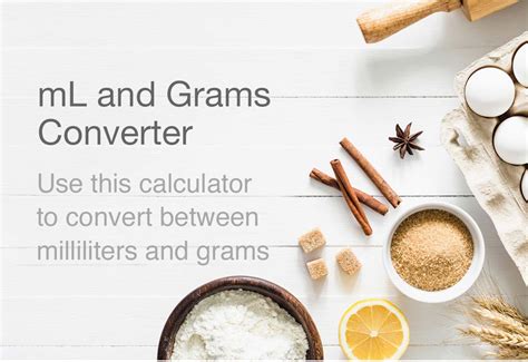 Mastering ml to Grams Conversion: Essential Guide