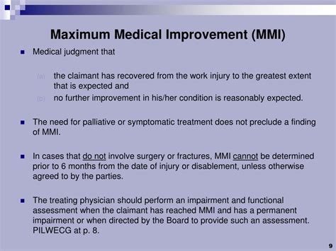 Mmi Maximum Medical Intervention