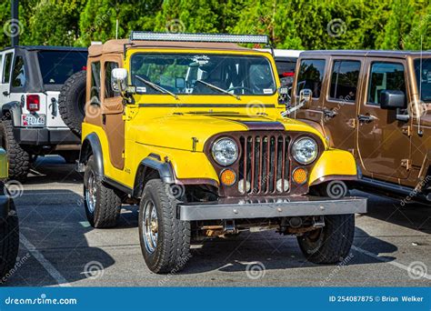 Modified Off Road Jeep Cj Soft Top Editorial Photo Cartoondealer Com