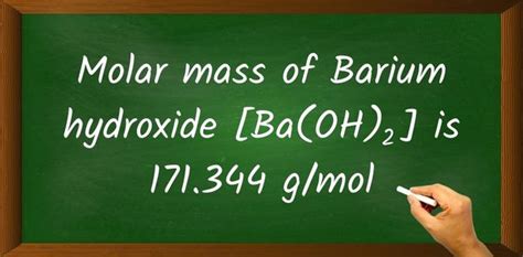 Barium Hydroxide Molar Mass
