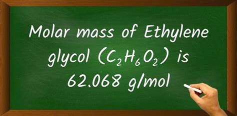 Ethylene Glycol Molar Mass