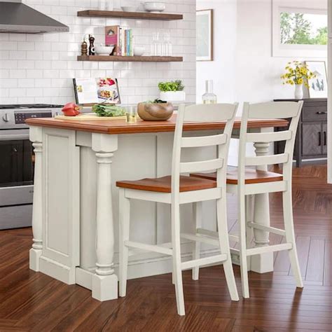 Monarch 3 Piece Kitchen Island Set By Homestyles 5020 948