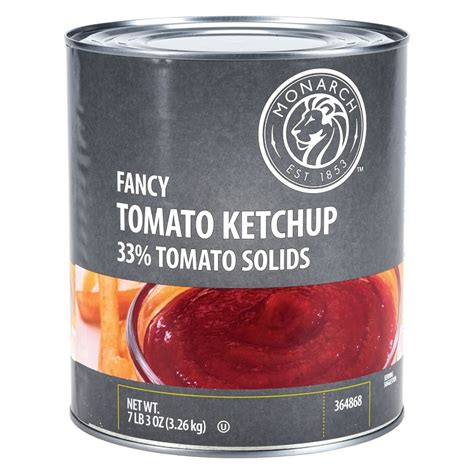 Monarch 33% Tomato Solids Fancy Tomato Ketchup (10 Lb) Delivery Or ...