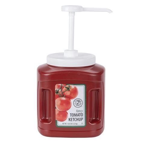 Monarch Fancy Tomato Ketchup 33 Shelf Stable Plastic Jug With Pump Us