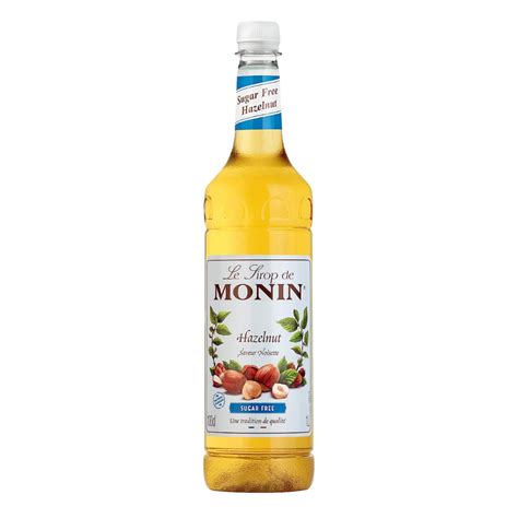 Monin Hazelnut Sugar Free Syrup 1L Cut Price Barry Amp 39 S Clearance Food