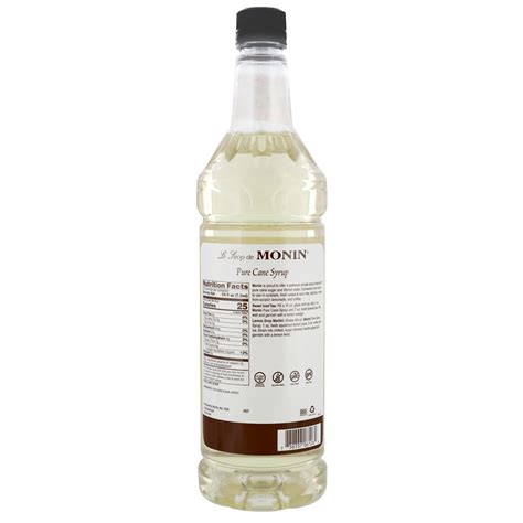 Monin Pure Cane Syrup Pure And Sweet Great For Coffee Tea And