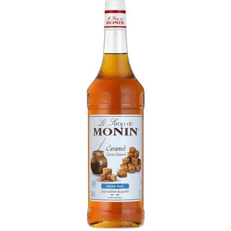 Monin Sugar Free Caramel Syrup 1L Continental Online Ordering