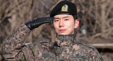 Monsta X S Kihyun Is Finally Back Gets Discharged From Military After