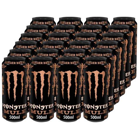 Monster Energy Mule Ginger Brew Energy Drink 24X0 5L Dosen