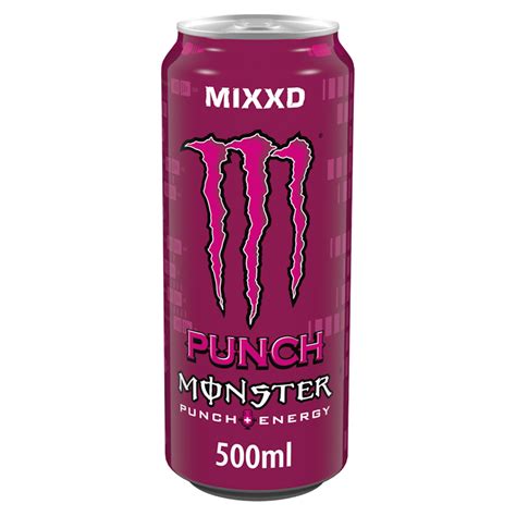 Monster Mixxd Punch 12 X 500Ml Energy Drink Energy Drinks Monster