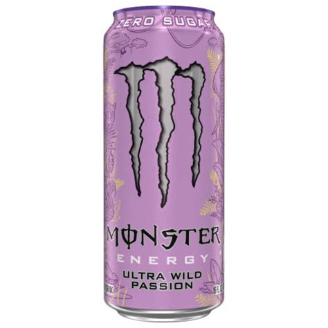Monster Ultra Wild Passion Energy Drink Can 16 Fl Oz Fry S Food Stores